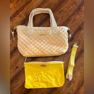 MZ Wallace Medium Sutton Deluxe in Sunflower Ombre